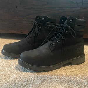 Black Timberland 6” Waterproof Boots